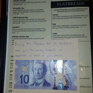 Kindness at Restaurants | Kindness Place